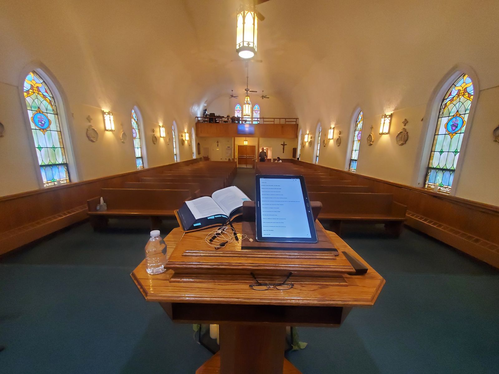 The sanctuary at True Freedom Reformed